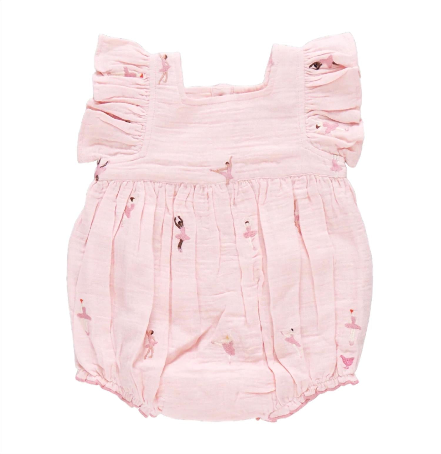 Pink Chicken Девочка Элси Балерина Вышитый Пузырь в розовом цвете
Pink Chicken Девочка Элси Балерина Вышитый Пузырь в розовом цвете