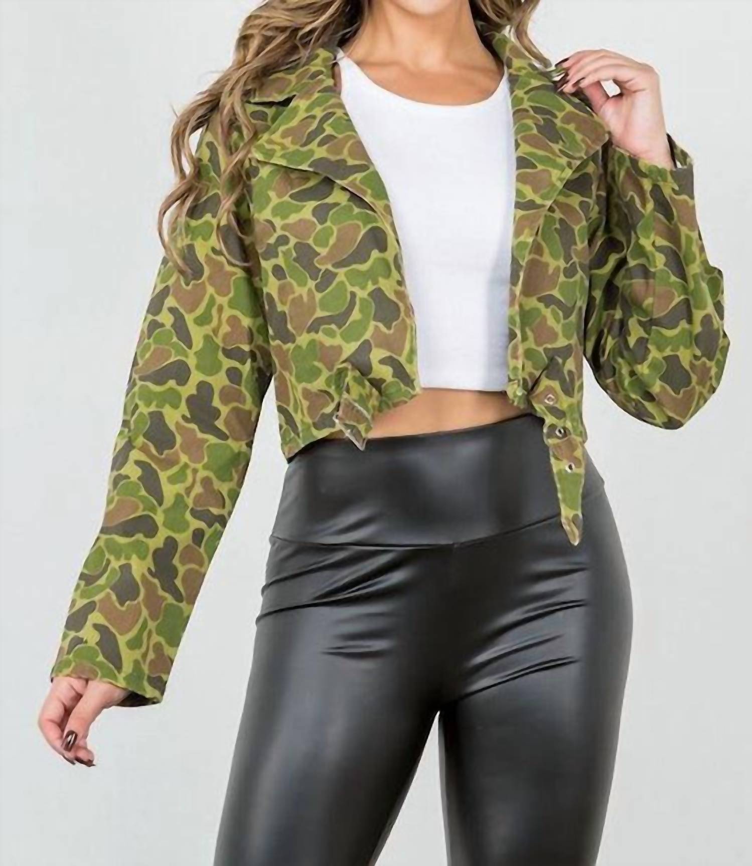 Боевая куртка в мульти GJG Denim
Боевая куртка в мульти GJG Denim