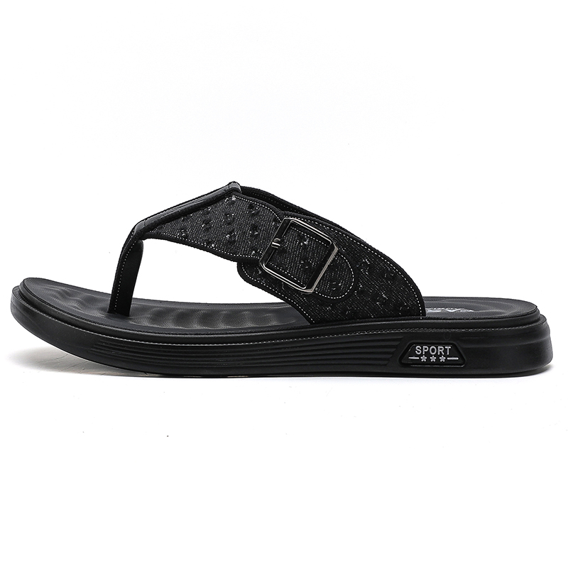 Мужские быстросохнущие шлепанцы с резиновой подошвой и прошивкой Shiozawa, Black
Мужские быстросохнущие шлепанцы с резиновой подошвой и прошивкой Shiozawa, Black