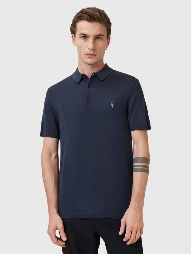 Футболка-поло Mode Merino Wool с коротким рукавом AllSaints, Navy Blue
Футболка-поло Mode Merino Wool с коротким рукавом AllSaints, Navy Blue