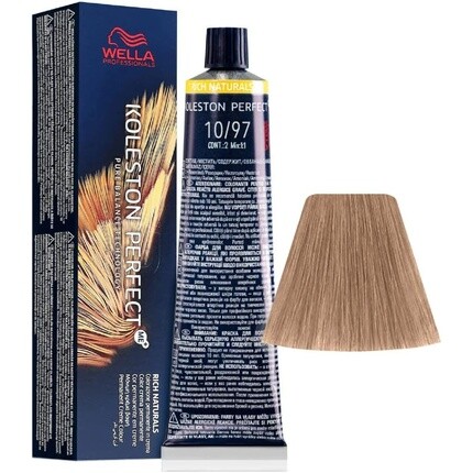 Koleston Perfect Me+ Насыщенная натуральная краска для волос блондин 60 мл 10/97, Wella
Koleston Perfect Me+ Насыщенная натуральная краска для волос блондин 60 мл 10/97, Wella