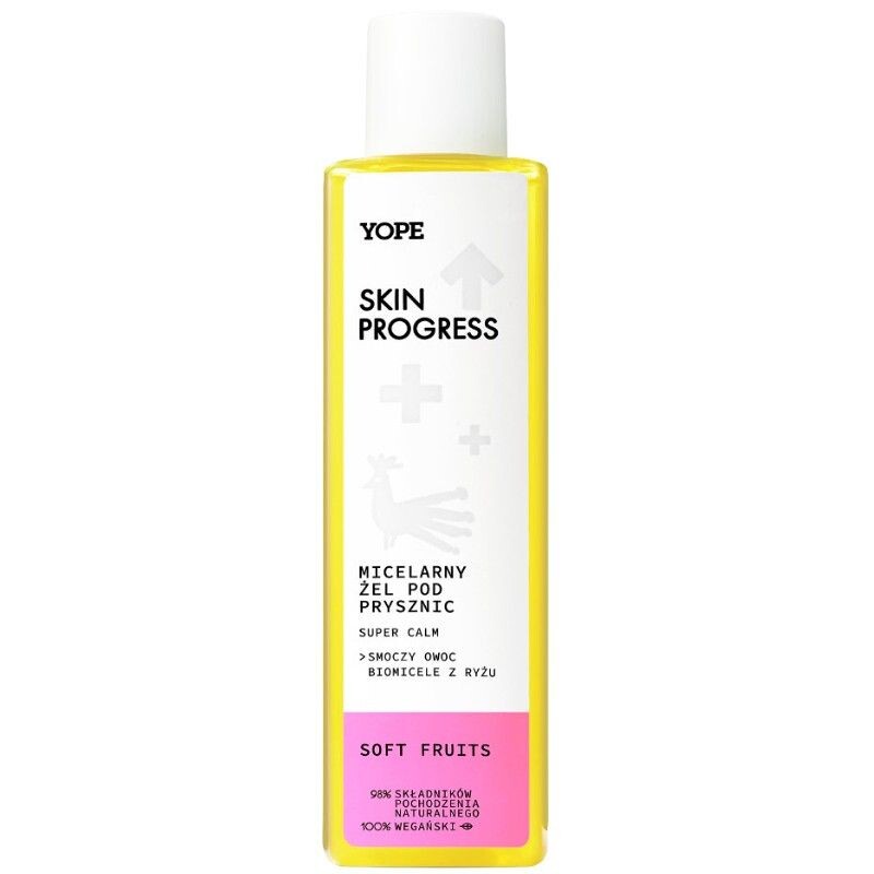 Гель для душа Yope Skin Progress Super Calm - Soft Fruits, 200 мл
Гель для душа Yope Skin Progress Super Calm - Soft Fruits, 200 мл