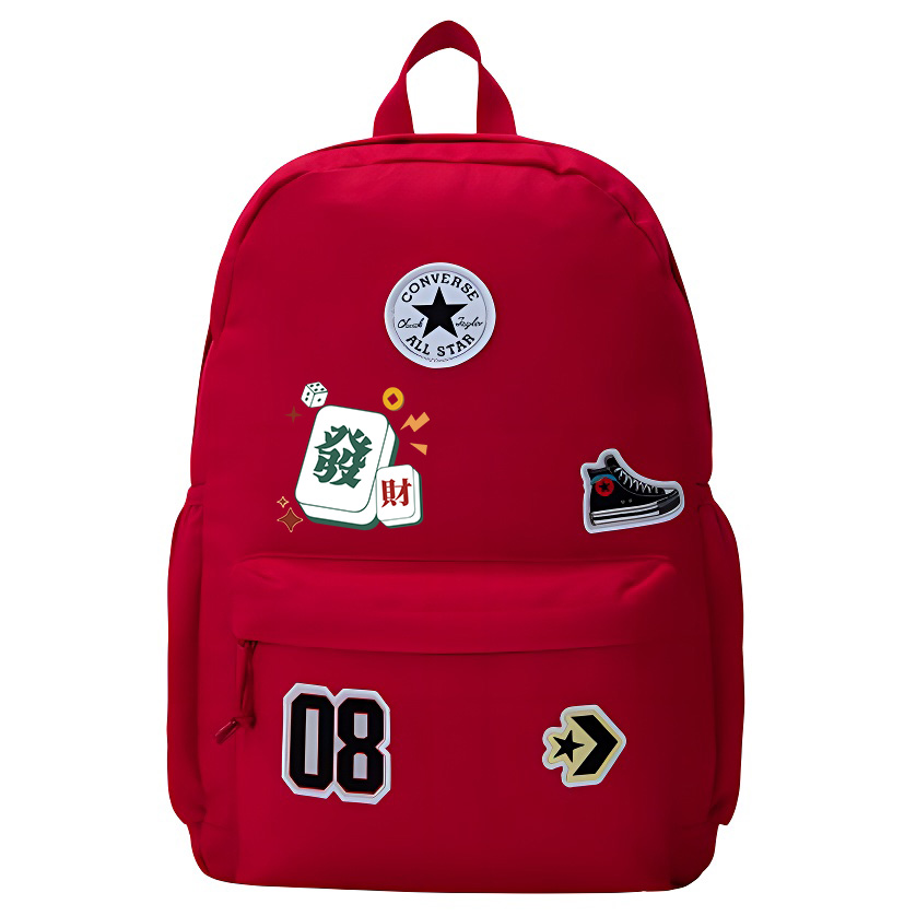 Converse Полиэстеровый рюкзак средний размер унисекс в стиле преппи красный, Prosperity 
Converse Полиэстеровый рюкзак средний размер унисекс в стиле преппи красный, Prosperity