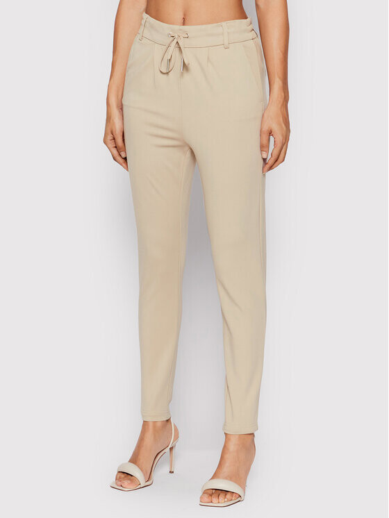 Тканевые брюки узкого кроя Only, бежевый
Тканевые брюки узкого кроя Only, бежевый