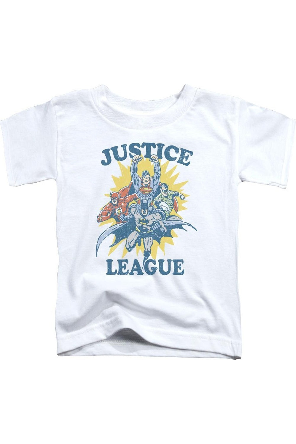 Футболка для малышей с коротким рукавом "Лига справедливости Америки: В бой" Gildan, белый
Футболка для малышей с коротким рукавом "Лига справедливости Америки: В бой" Gildan, белый
