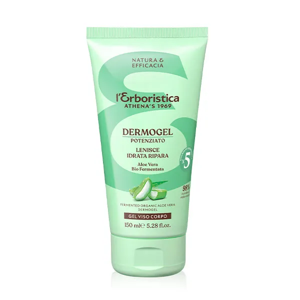 Ферментированный гель алоэ вера Dermogel L'Erboristica, 150 ml
Ферментированный гель алоэ вера Dermogel L'Erboristica, 150 ml