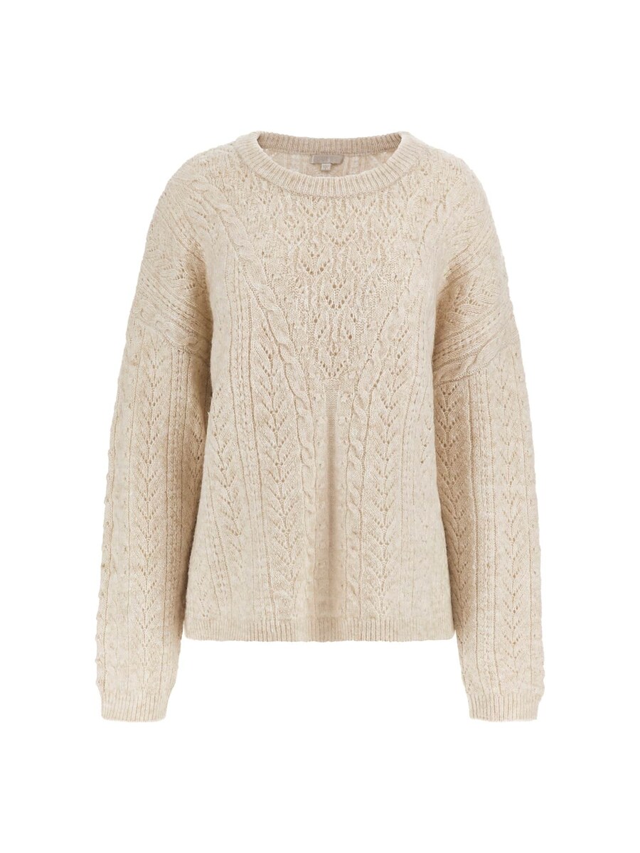 Базовый свитер GUESS Sweater, бежевый
Базовый свитер GUESS Sweater, бежевый