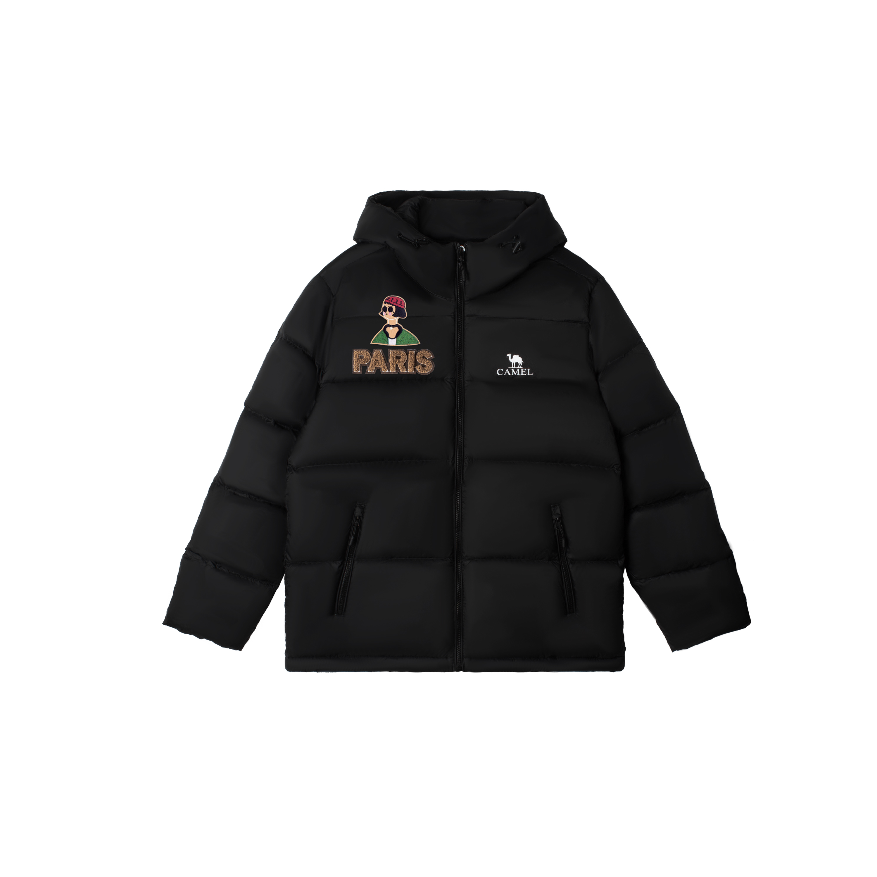 CAMEL Пуховик из коллекции Warm Fleece Unisex Phantom Black
CAMEL Пуховик из коллекции Warm Fleece Unisex Phantom Black