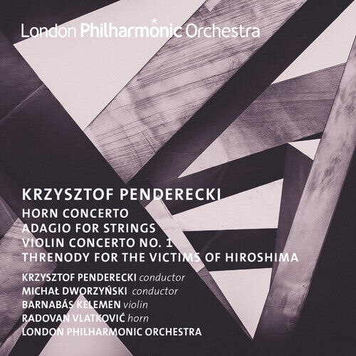 CD диск London Philharmonic Orchestra / Penderecki: Penderecki: Horn Concerto Violin Concerto No.1
CD диск London Philharmonic Orchestra / Penderecki: Penderecki: Horn Concerto Violin Concerto No.1