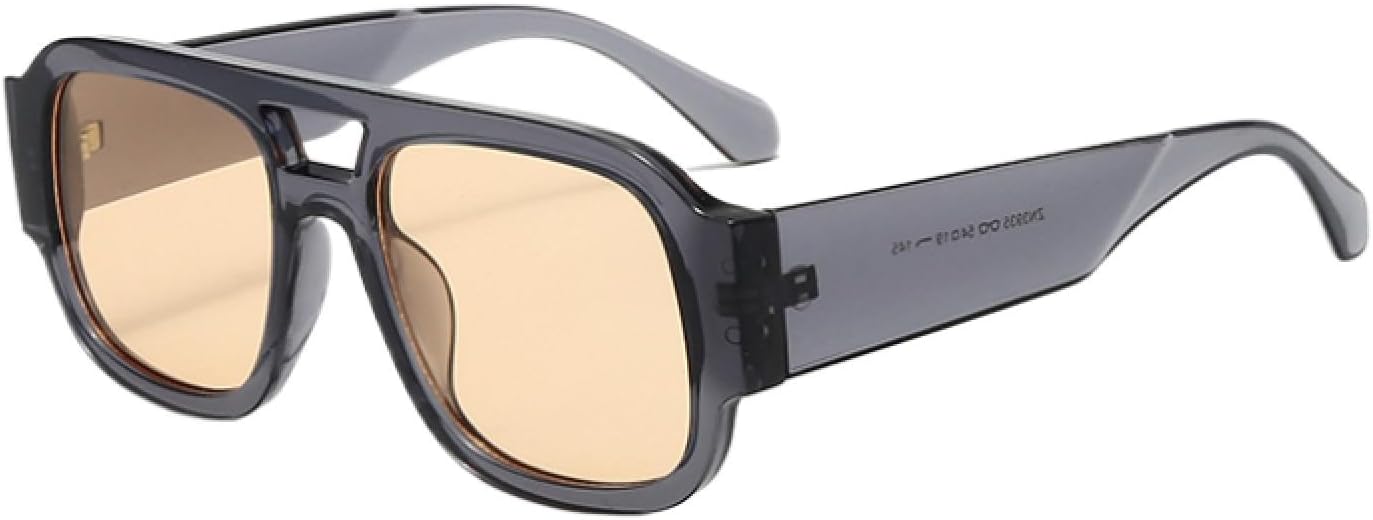 Солнцезащитные очки с защитой от УФ-излучения UV400 | Большая оправа, двойные перемычки, широкие дужки | Для женщин и мужчин, для занятий спортом на открытом воздухе и вождения DSVIGF, 01
Солнцезащитные очки с защитой от УФ-излучения UV400 | Большая оправа, двойные перемычки, широкие дужки | Для женщин и мужчин, для занятий спортом на открытом воздухе и вождения DSVIGF, 01