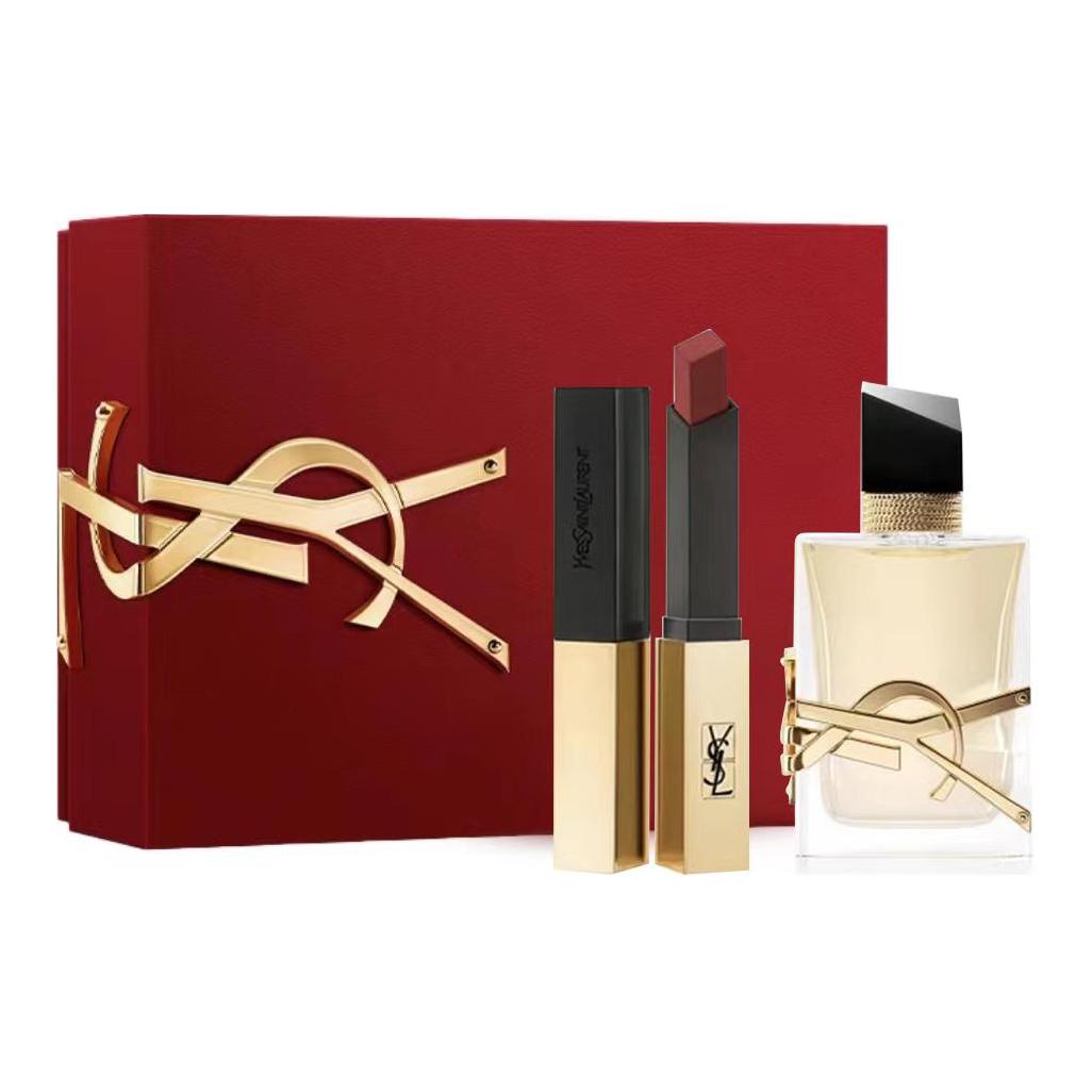 Набор помады slim tube в лимитированном издании косметики легко растушевываемый комплект для лица из двух предметов SAINT LAURENT
Набор помады slim tube в лимитированном издании косметики легко растушевываемый комплект для лица из двух предметов SAINT LAURENT