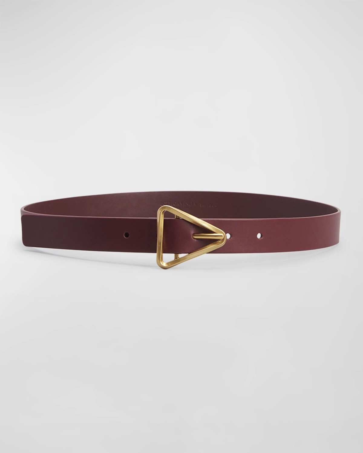 Ремень из напы с переплетенной треугольной пряжкой Bottega Veneta, цвет Travertine Gold
Ремень из напы с переплетенной треугольной пряжкой Bottega Veneta, цвет Travertine Gold