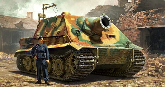 Немецкий 38-см штурмовой миномет Штурмтигр 1:48 Tamiya 32591
Немецкий 38-см штурмовой миномет Штурмтигр 1:48 Tamiya 32591