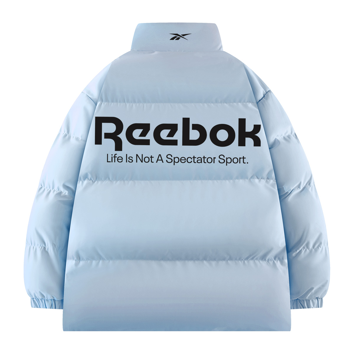 Пуховики Unisex с воротником стойкой, умеренная длина Reebok, sky синий
Пуховики Unisex с воротником стойкой, умеренная длина Reebok, sky синий