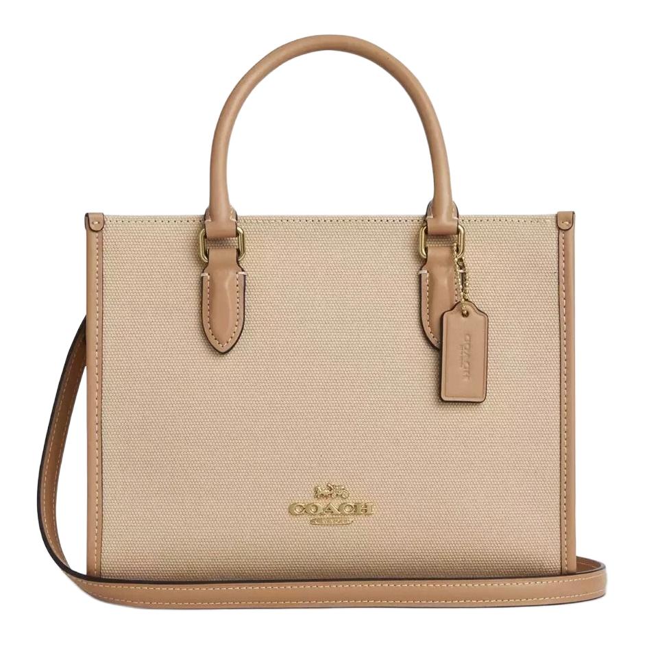 COACH Сумка-шоппер Мэгги ПВХ через плечо маленькая женская темная натуральная
COACH Сумка-шоппер Мэгги ПВХ через плечо маленькая женская темная натуральная