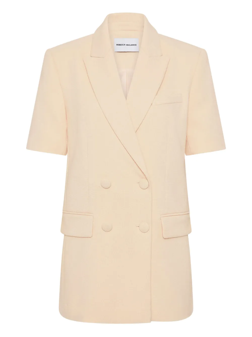 Двубортный пиджак с короткими рукавами Rebecca Vallance, желтый
Двубортный пиджак с короткими рукавами Rebecca Vallance, желтый