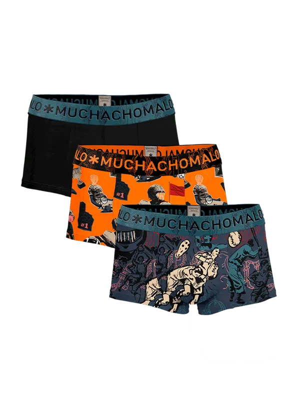 Caleçons 3 упаковки мужского качества Parfaite ceinture douce Muchachomalo, мультиколор
Caleçons 3 упаковки мужского качества Parfaite ceinture douce Muchachomalo, мультиколор