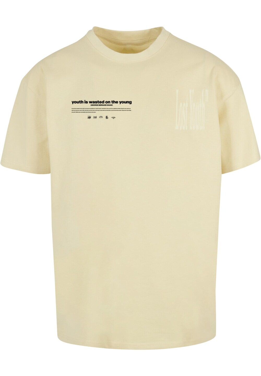 Футболка Lost Youth, пастельно-желтый
Футболка Lost Youth, пастельно-желтый