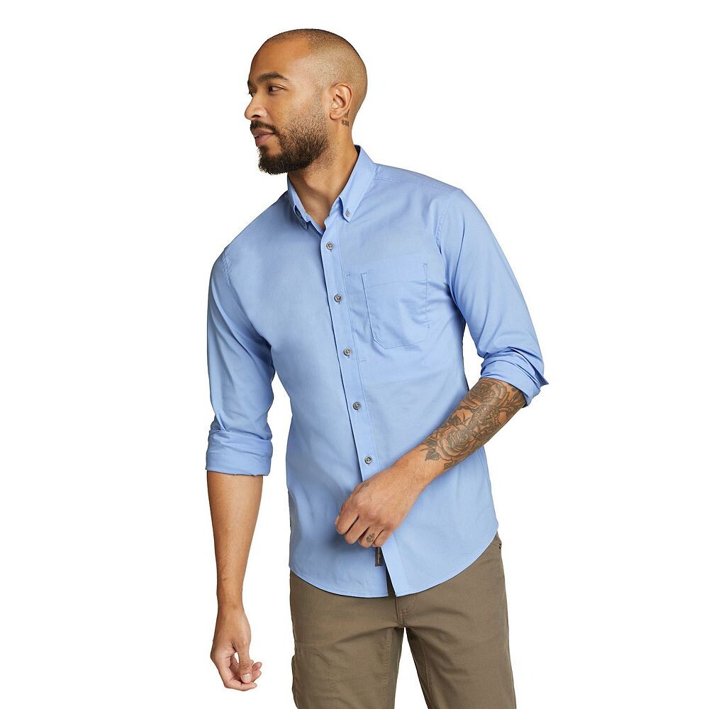 Гибкая рубашка с длинными рукавами Big & Tall Eddie Bauer Voyager, цвет French Blue
Гибкая рубашка с длинными рукавами Big & Tall Eddie Bauer Voyager, цвет French Blue