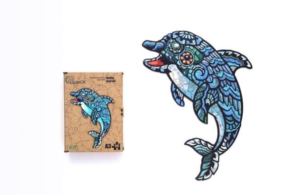 Максик, пазл, Дельфин, 147 шт. Maksik
Максик, пазл, Дельфин, 147 шт. Maksik