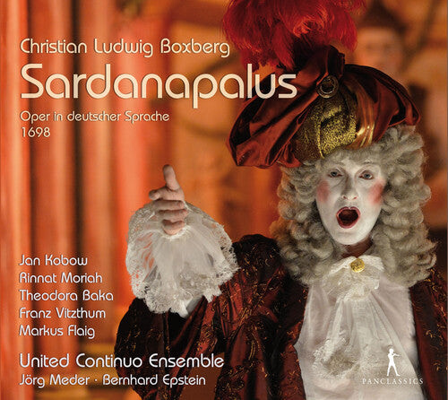 CD диск Boxberg / Kobow / Vitzthum / Moriah / Flaig: Sardanapalus
CD диск Boxberg / Kobow / Vitzthum / Moriah / Flaig: Sardanapalus