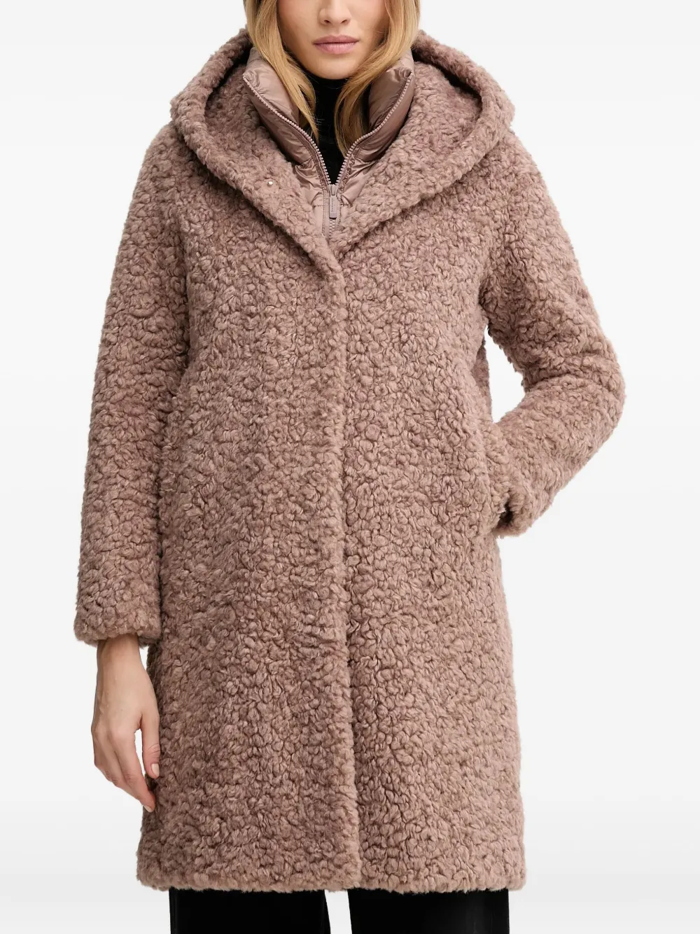 Пальто на молнии с капюшоном Bomboogie, светло-коричневый
Пальто на молнии с капюшоном Bomboogie, светло-коричневый