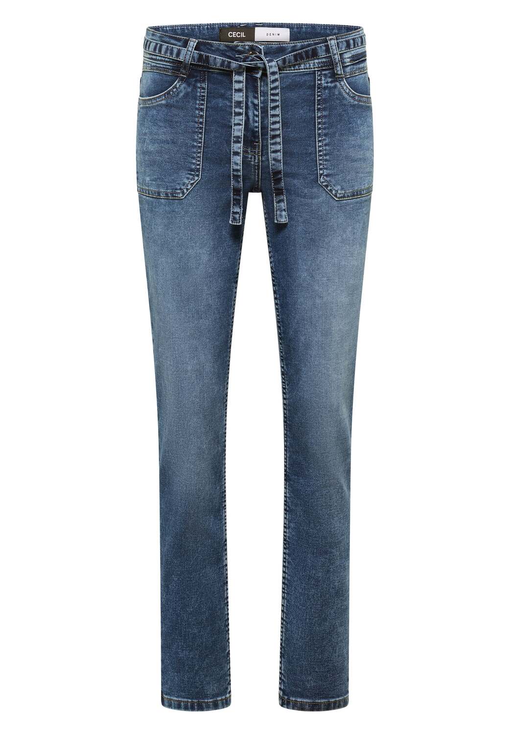 CECIL Джинсы Slim fit в синем дениме
CECIL Джинсы Slim fit в синем дениме