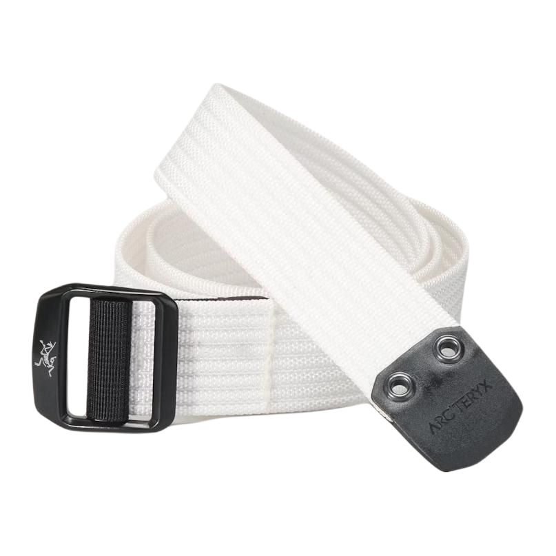 Arcteryx Металлический нейлоновый полиэстеровый ремень унисекс полярно-белый шириной 3,8 см, Arctic Silk/Polar White 
Arcteryx Металлический нейлоновый полиэстеровый ремень унисекс полярно-белый шириной 3,8 см, Arctic Silk/Polar White