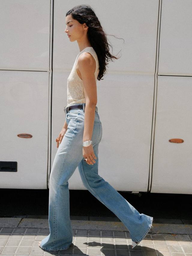 Kaira Mid Rise расклешенные джинсы Mango, Mid Blue
Kaira Mid Rise расклешенные джинсы Mango, Mid Blue