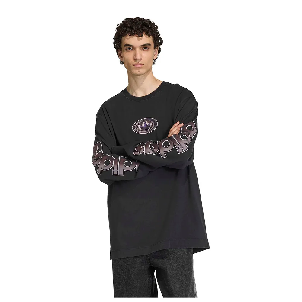 Футболка с длинным рукавом adidas Originals Graphic, черный
Футболка с длинным рукавом adidas Originals Graphic, черный