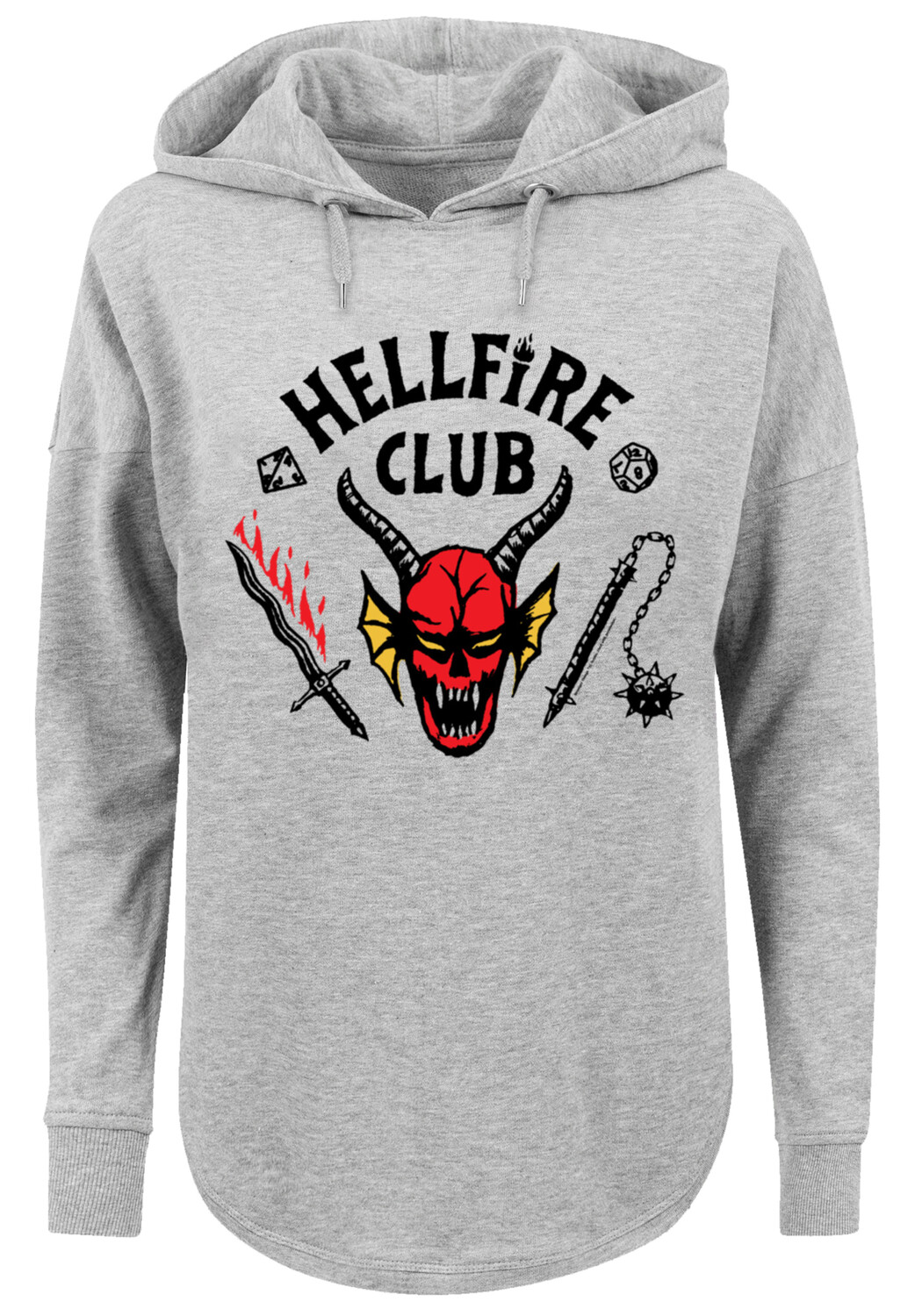 Свитер F4NT4STIC Oversized Hoodie Stranger Things Hellfire Club Netflix TV Series, серый
Свитер F4NT4STIC Oversized Hoodie Stranger Things Hellfire Club Netflix TV Series, серый