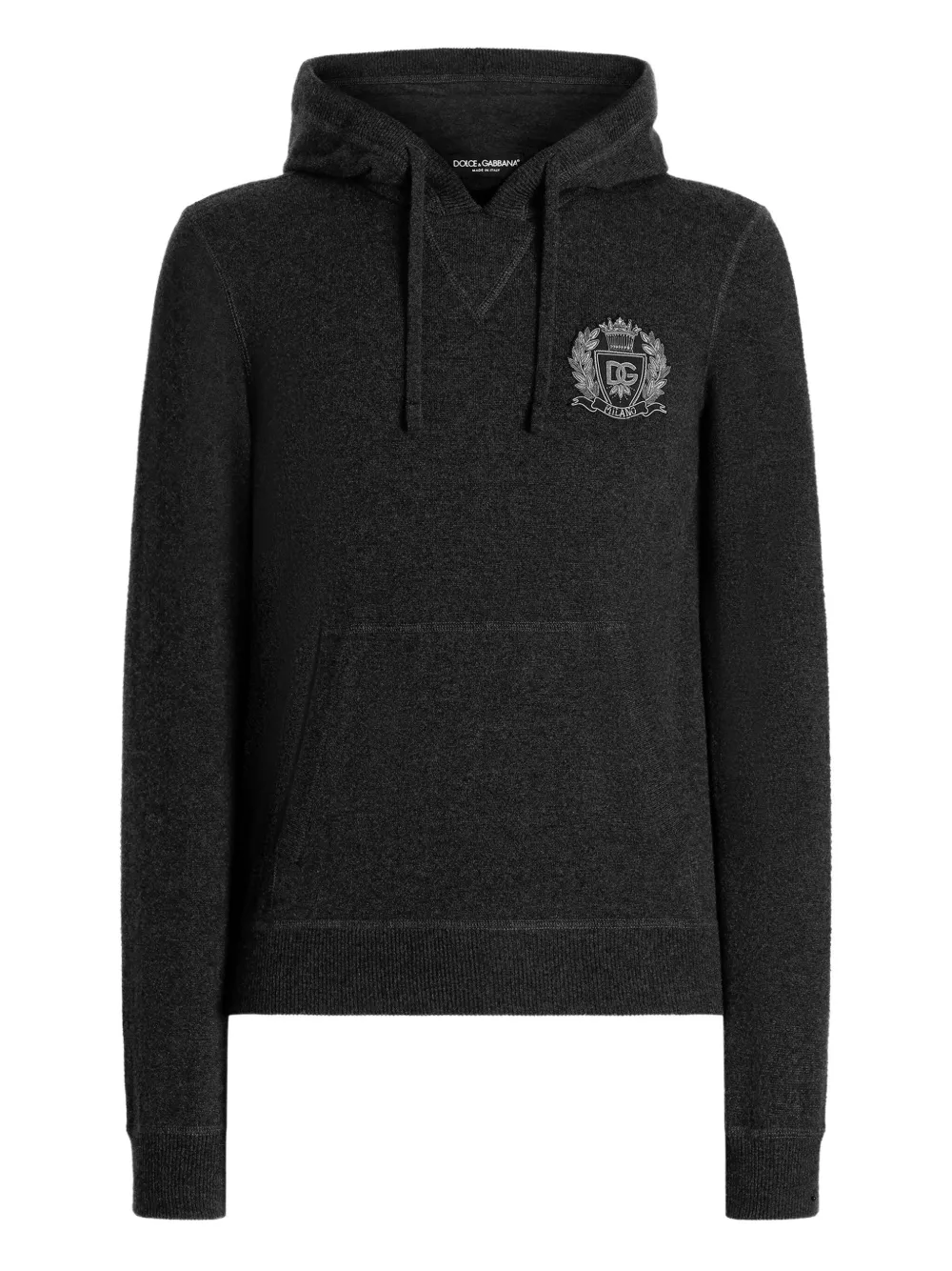 Худи с вышитым логотипом Dolce & Gabbana, серый
Худи с вышитым логотипом Dolce & Gabbana, серый