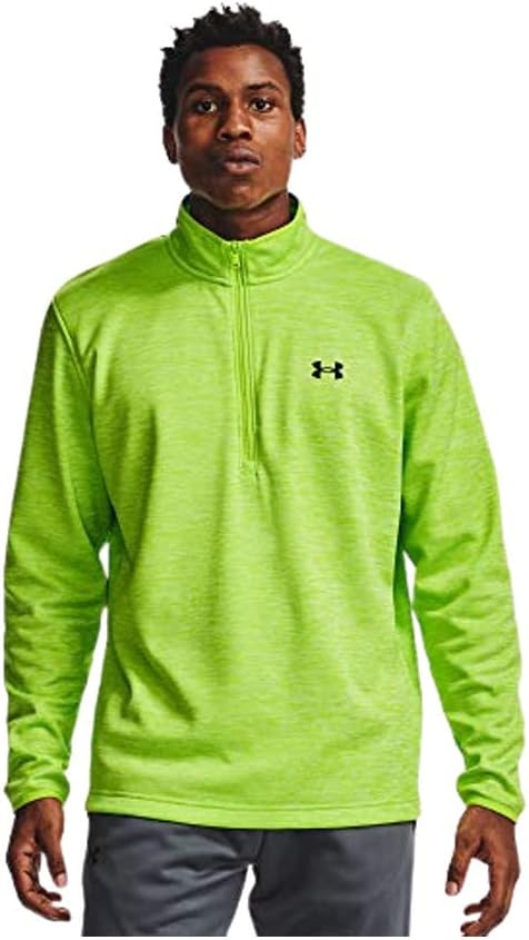 Толстовка Under Armour Armour Fleece 1/2 Zip, Green Citrine (394)/Black
Толстовка Under Armour Armour Fleece 1/2 Zip, Green Citrine (394)/Black