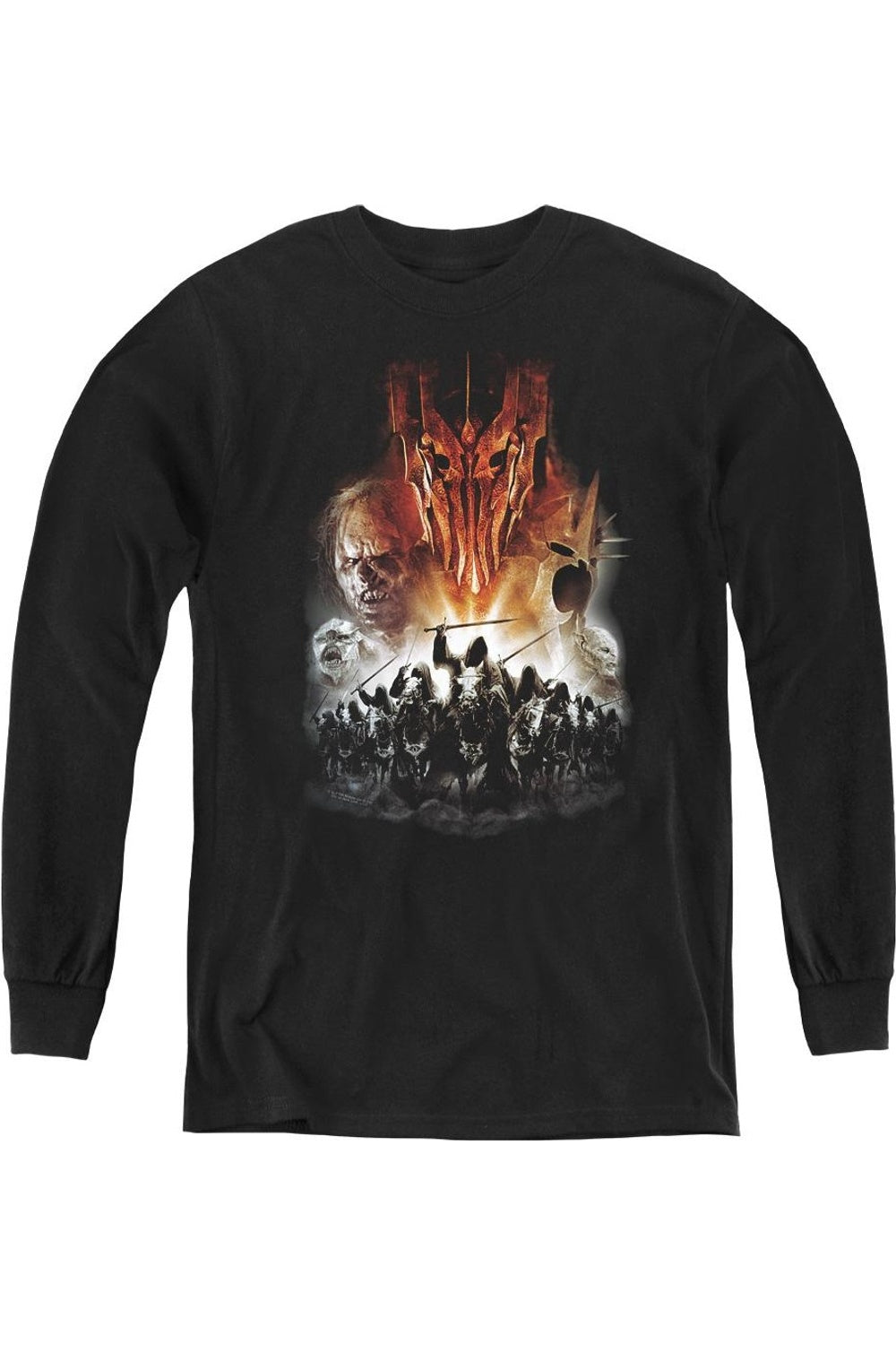 Футболка с длинным рукавом "Властелин Колец: Восстание Тьмы" для молодежи Gildan, черный
Футболка с длинным рукавом "Властелин Колец: Восстание Тьмы" для молодежи Gildan, черный