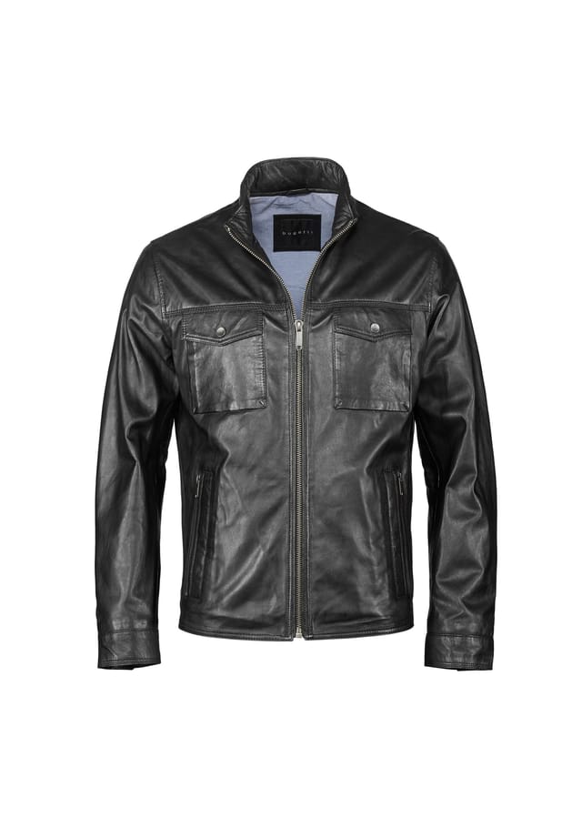 Кожаная куртка буниколо Bugatti, черный
Кожаная куртка буниколо Bugatti, черный