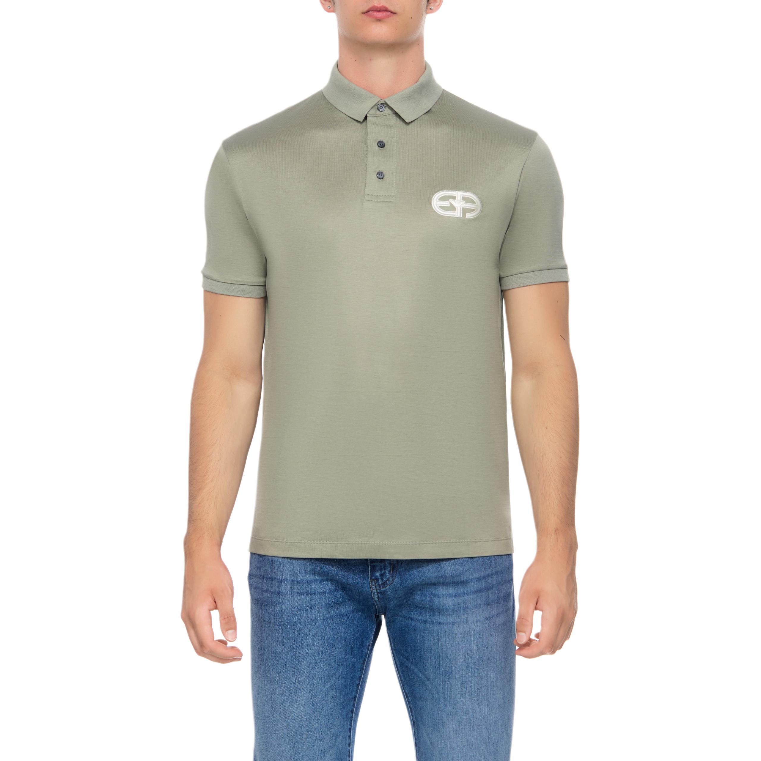 Мужская поло EMPORIO ARMANI, хаки
Мужская поло EMPORIO ARMANI, хаки