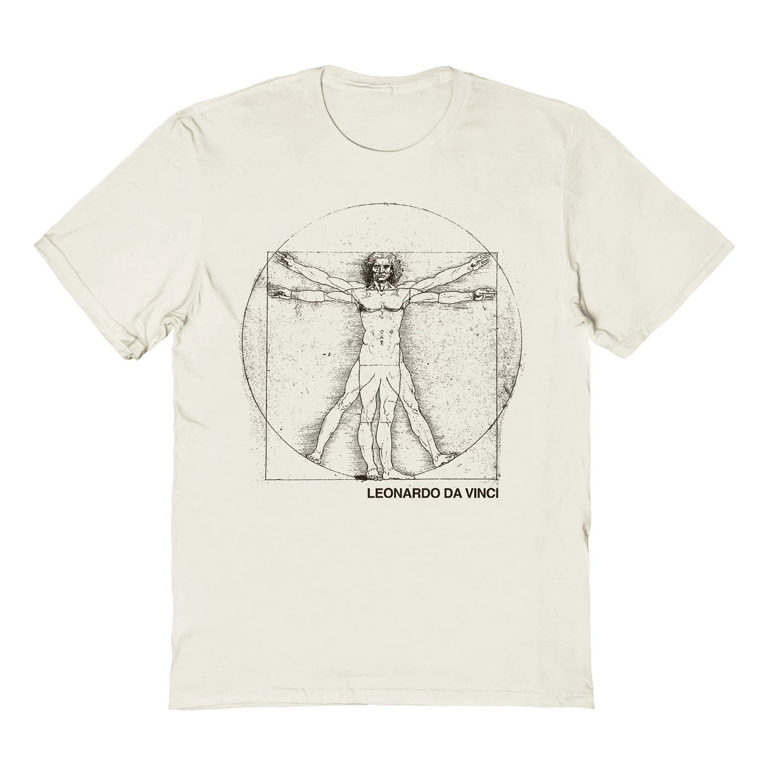 Мужская футболка Da Vinci Vitruvian Man Licensed Character
Мужская футболка Da Vinci Vitruvian Man Licensed Character