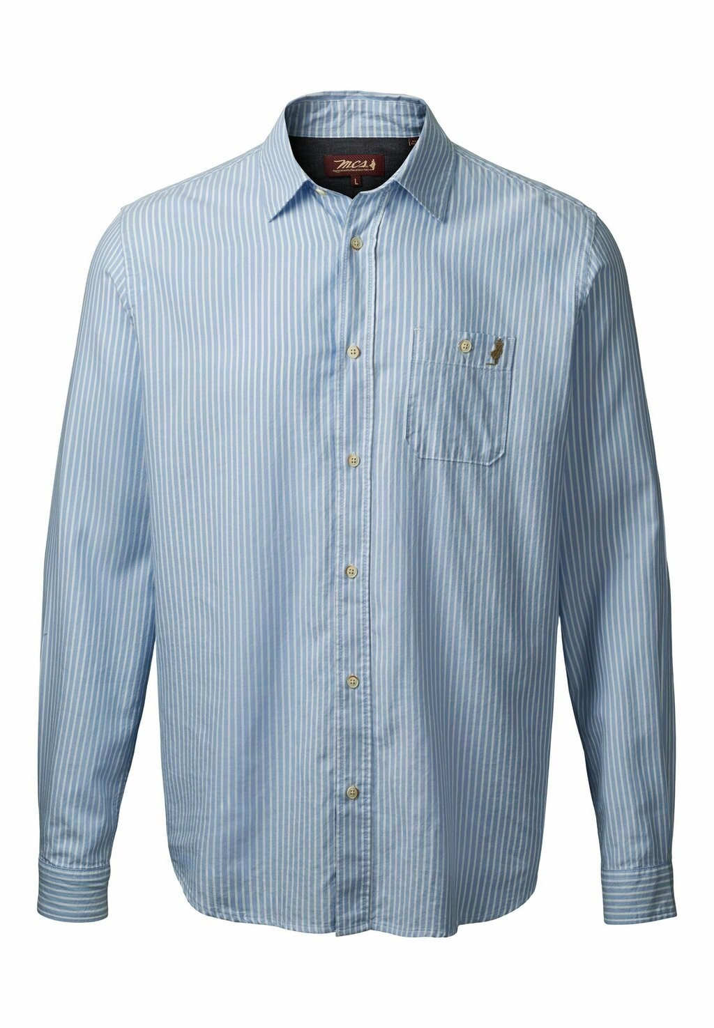 Рубашка Bart MCS, голубая полоска
Рубашка Bart MCS, голубая полоска