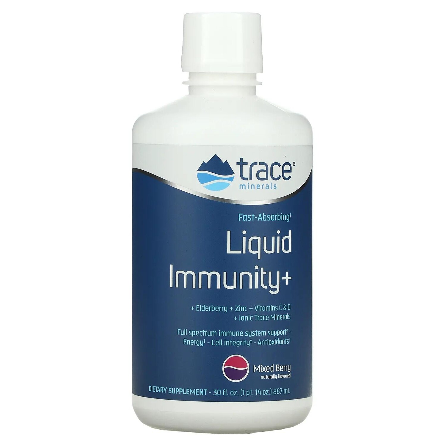 Trace Minerals Research Быстро впитывающаяся жидкость Immunity + ягодное ассорти 887 мл (30 жидк. Унций)
Trace Minerals Research Быстро впитывающаяся жидкость Immunity + ягодное ассорти 887 мл (30 жидк. Унций)