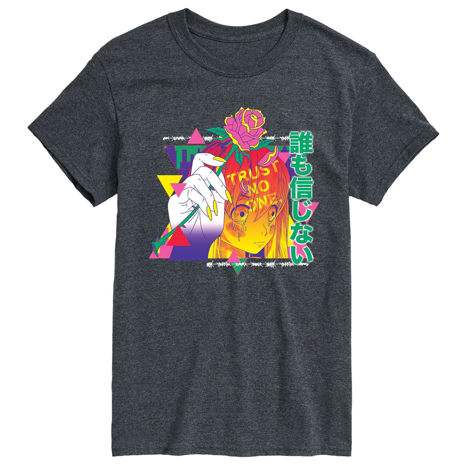 Мужская футболка аниме Trust No One Licensed Character
Мужская футболка аниме Trust No One Licensed Character