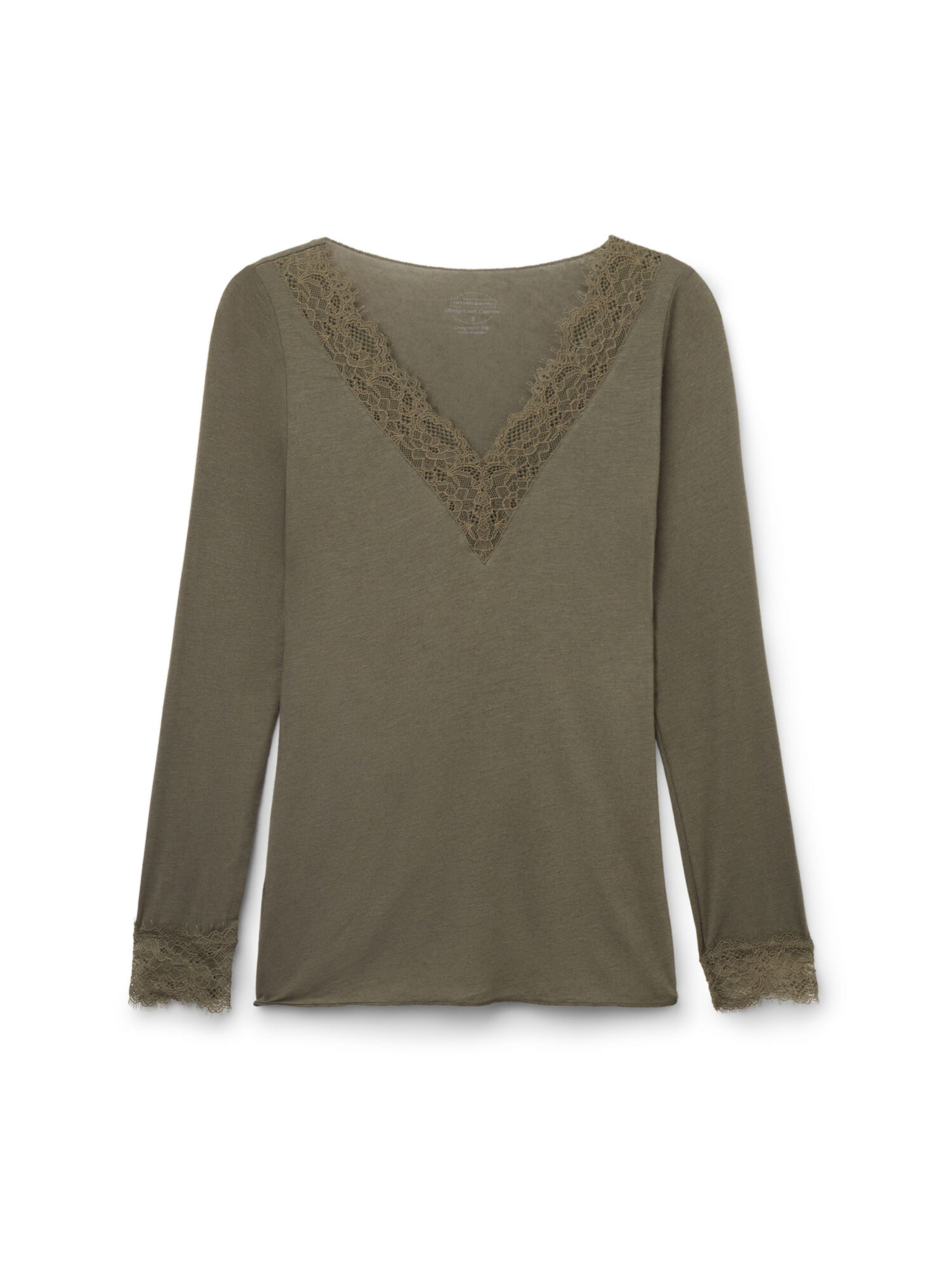 INTIMISSIMI Лонгслив 'Ultralight' в цвете Khaki
INTIMISSIMI Лонгслив 'Ultralight' в цвете Khaki