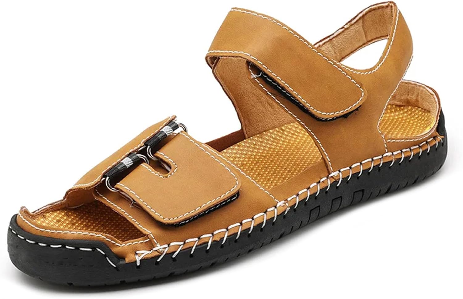 Мужские летние летние сандалии ручной работы, дышащие, для улицы, мужская повседневная обувь Generic, коричневый
Мужские летние летние сандалии ручной работы, дышащие, для улицы, мужская повседневная обувь Generic, коричневый