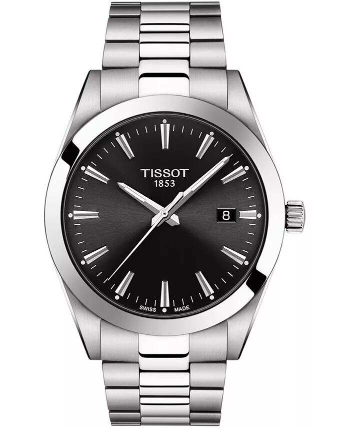 Мужские швейцарские часы T-Classic Gentleman с браслетом из нержавеющей стали, 40 мм Tissot
Мужские швейцарские часы T-Classic Gentleman с браслетом из нержавеющей стали, 40 мм Tissot