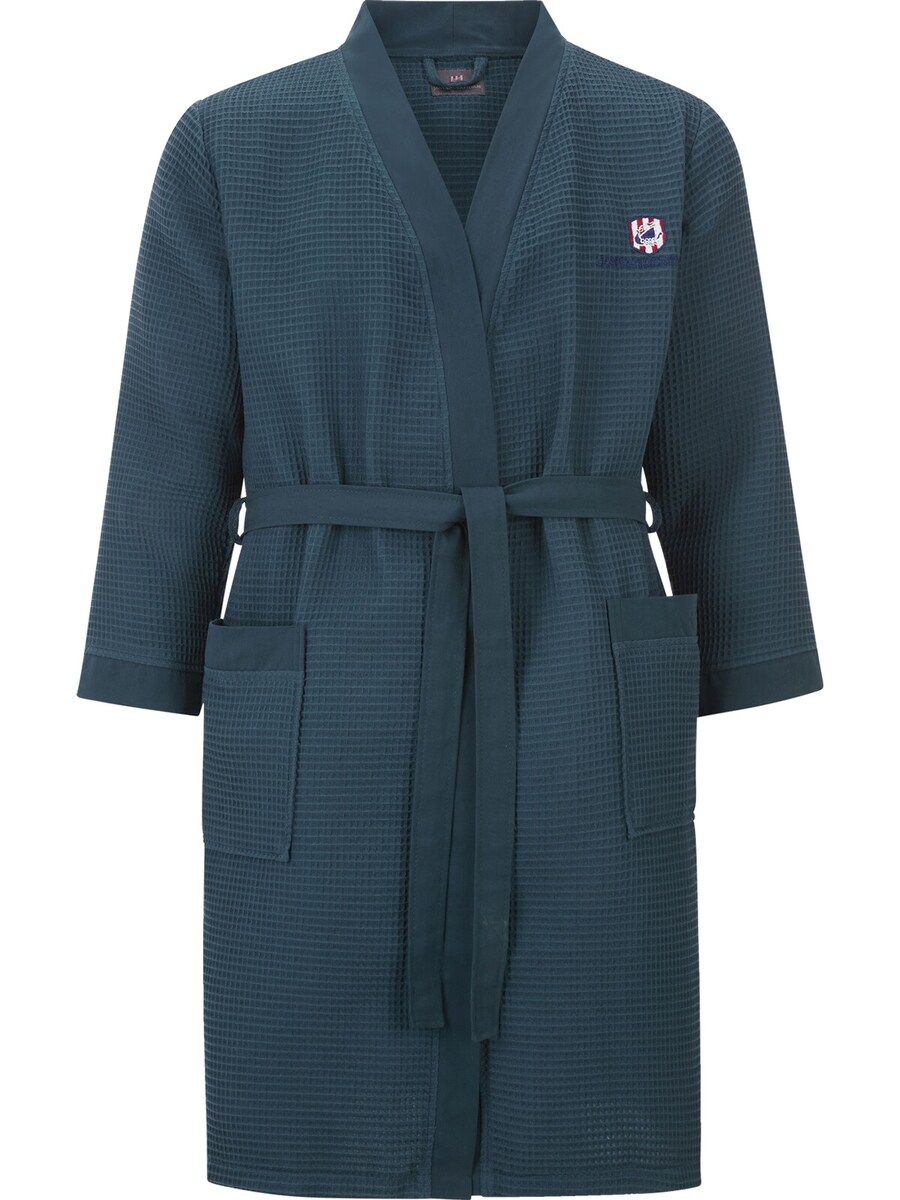 Халат Jan Vanderstorm Long Bathrobe Aretti, цвет petrol
Халат Jan Vanderstorm Long Bathrobe Aretti, цвет petrol