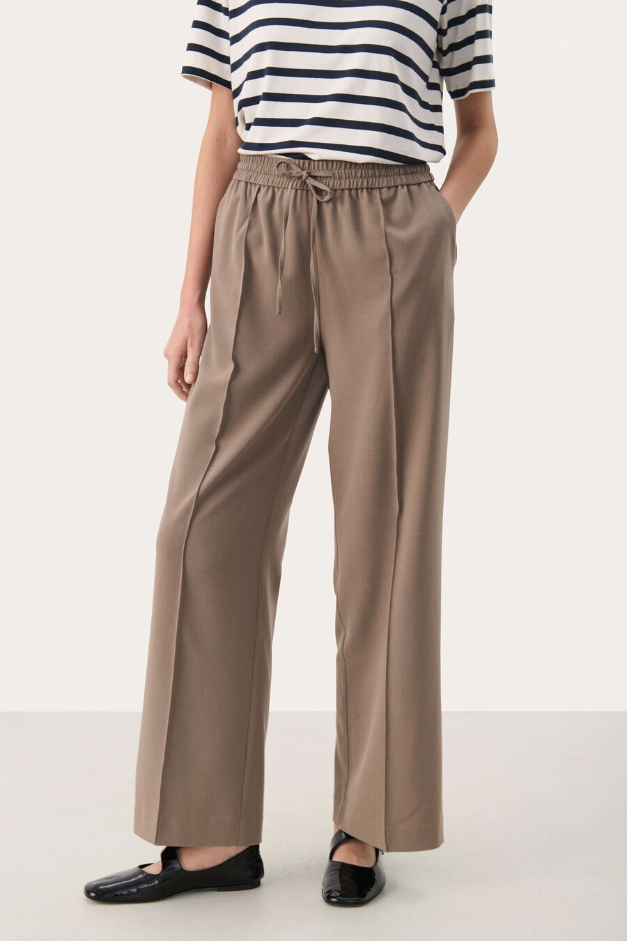 Брюки свободного кроя Part Two, коричневый
Брюки свободного кроя Part Two, коричневый