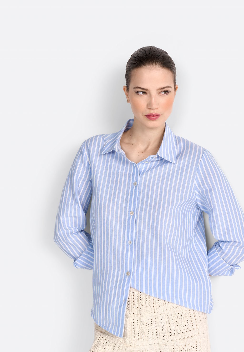 Блузка на пуговицах Rich & Royal, синий
Блузка на пуговицах Rich & Royal, синий