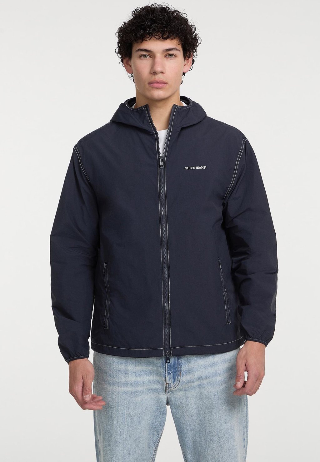 Легкая куртка VERSTAUBARER Guess Jeans, темно-синий
Легкая куртка VERSTAUBARER Guess Jeans, темно-синий