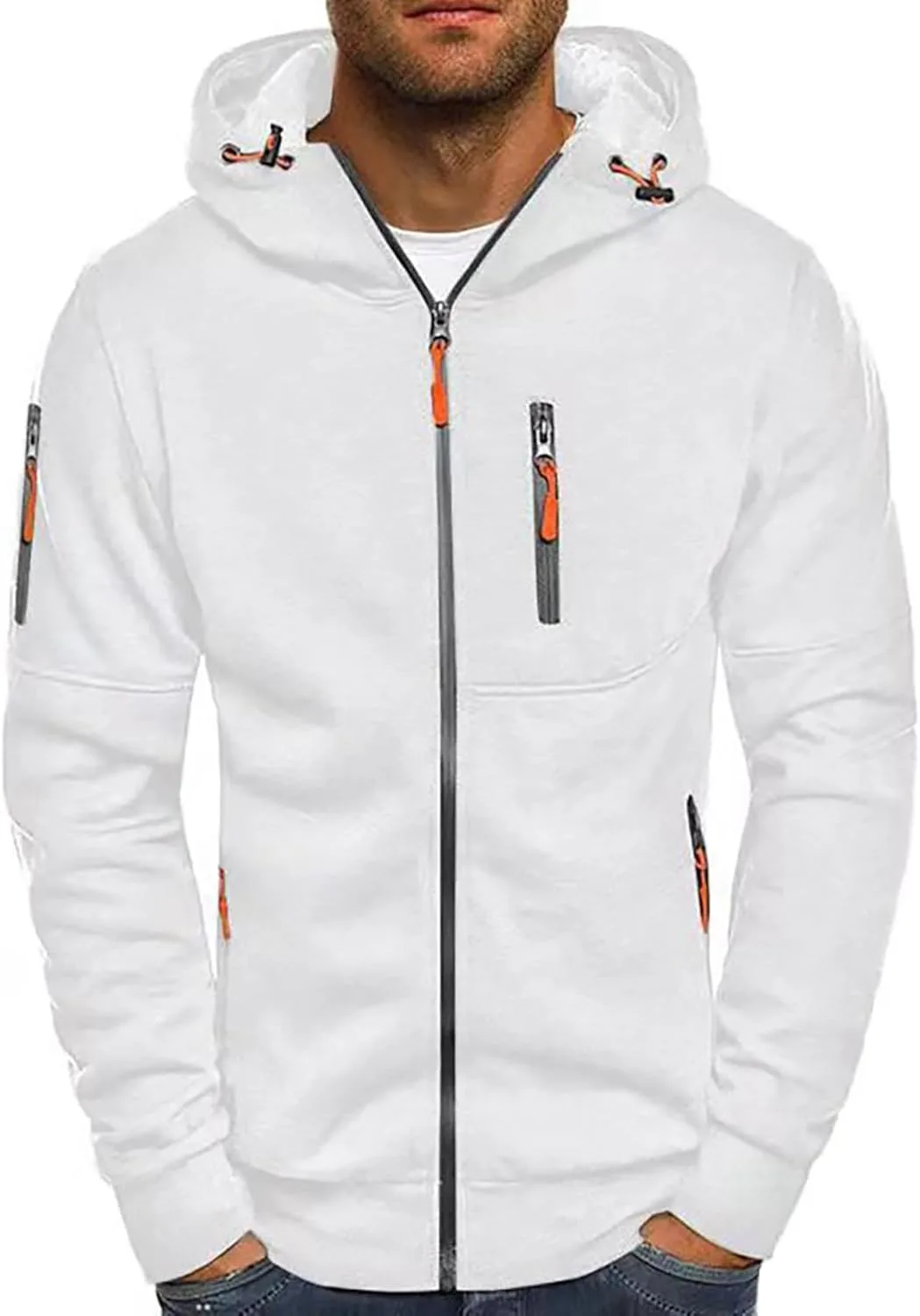 Толстовка с капюшоном на молнии мужская Oversized зимняя с длинным рукавом и скрытым карманом
Толстовка с капюшоном на молнии мужская Oversized зимняя с длинным рукавом и скрытым карманом