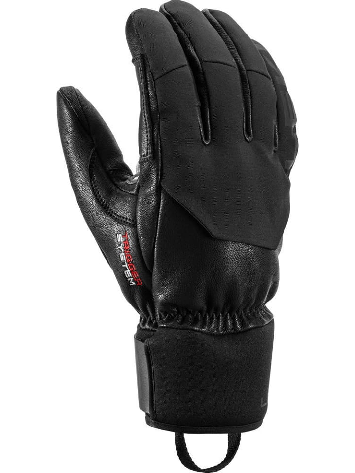 LEKI Лыжные перчатки с пальцами, черные
LEKI Лыжные перчатки с пальцами, черные