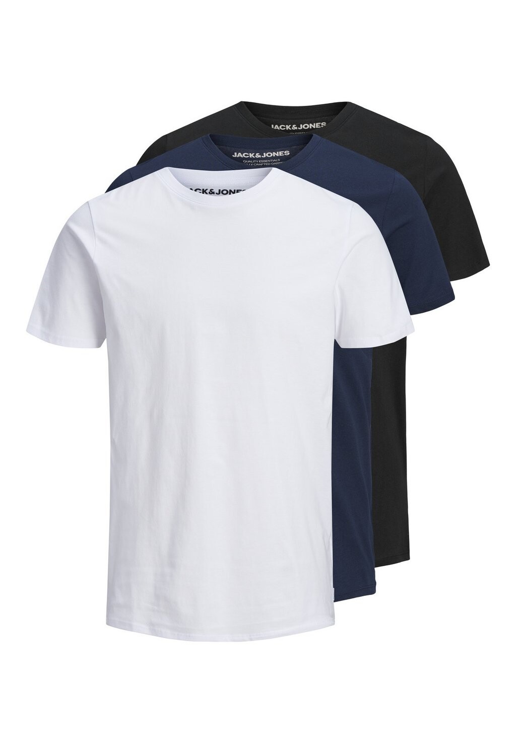 Базовая футболка JJE 3 PACK Jack & Jones, черный
Базовая футболка JJE 3 PACK Jack & Jones, черный